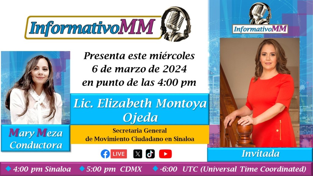 Entrevista a la Lic. Elizabeth Montoya de Movimiento&nbsp;Ciudadano